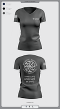 undefined Women's Short Sleeve V-neck Shirt - 6