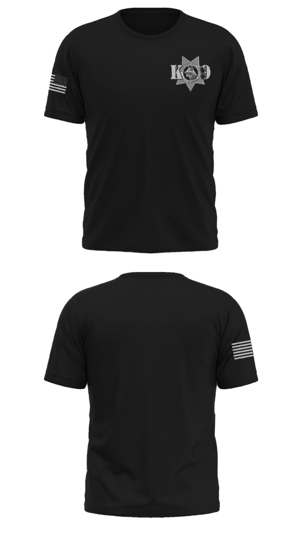 Short Sleeve Performance Shirt, Fresno Police Department K9 Unit, Police, Teamtime, Team time, sublimation, custom sports apparel, team uniforms, spirit wear, spiritwear, sports uniforms, custom shirts, team store, custom team store, fundraiser sports, apparel fundraiser