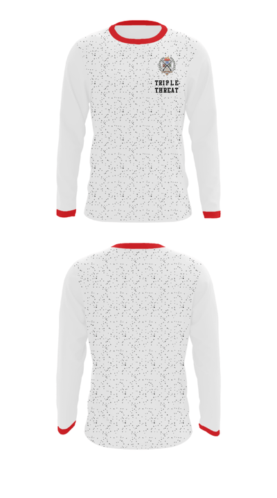 Triple Threat 22413242 Long Sleeve Performance Shirt - 34