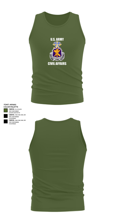 Civil Affairs Schoolhouse 5293701 Tank Top - 59