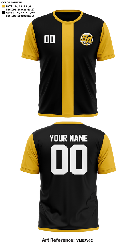 Short Sleeve Performance Shirt, Saint Anthony's High School Soccer, Women's Soccer, Teamtime, Team time, sublimation, custom sports apparel, team uniforms, spirit wear, spiritwear, sports uniforms, custom shirts, team store, custom team store, fundraiser sports, apparel fundraiser
