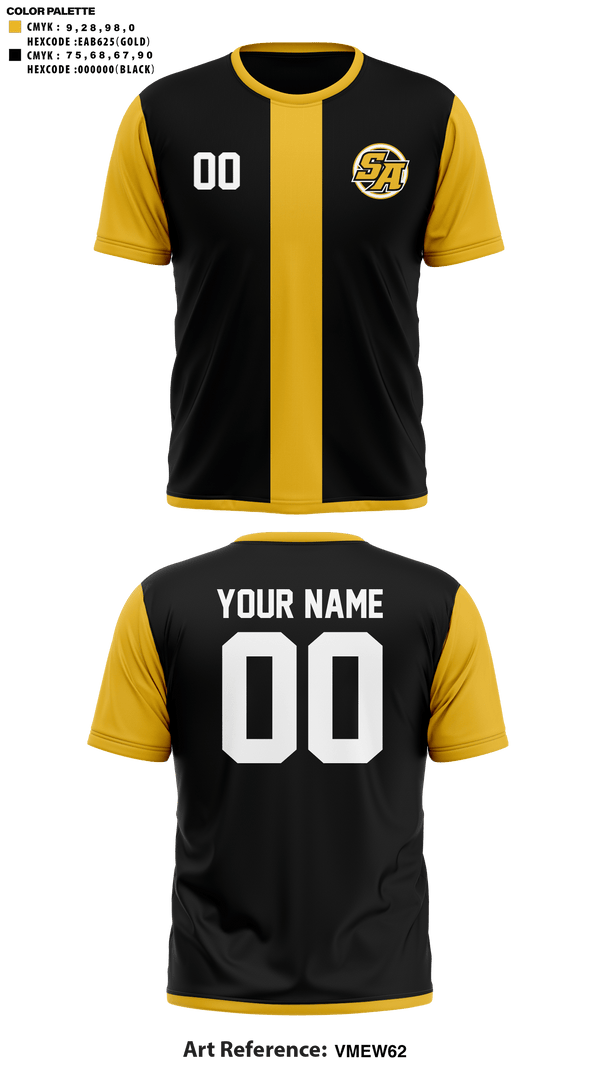 Short Sleeve Performance Shirt, Saint Anthony's High School Soccer, Women's Soccer, Teamtime, Team time, sublimation, custom sports apparel, team uniforms, spirit wear, spiritwear, sports uniforms, custom shirts, team store, custom team store, fundraiser sports, apparel fundraiser