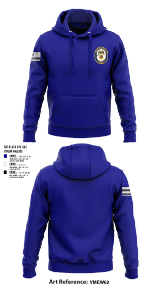 Hoodie, Tabb NJROTC, Navy, Teamtime, Team time, sublimation, custom sports apparel, team uniforms, spirit wear, spiritwear, sports uniforms, custom shirts, team store, custom team store, fundraiser sports, apparel fundraiser