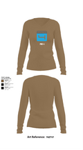 Pro 4 38264354 Women's Long Sleeve V-neck Shirt - 1