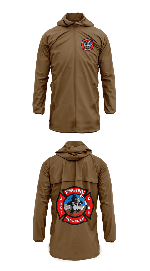 Windbreaker, Station 19, Fire Department, Teamtime, Team time, sublimation, custom sports apparel, team uniforms, spirit wear, spiritwear, sports uniforms, custom shirts, team store, custom team store, fundraiser sports, apparel fundraiser