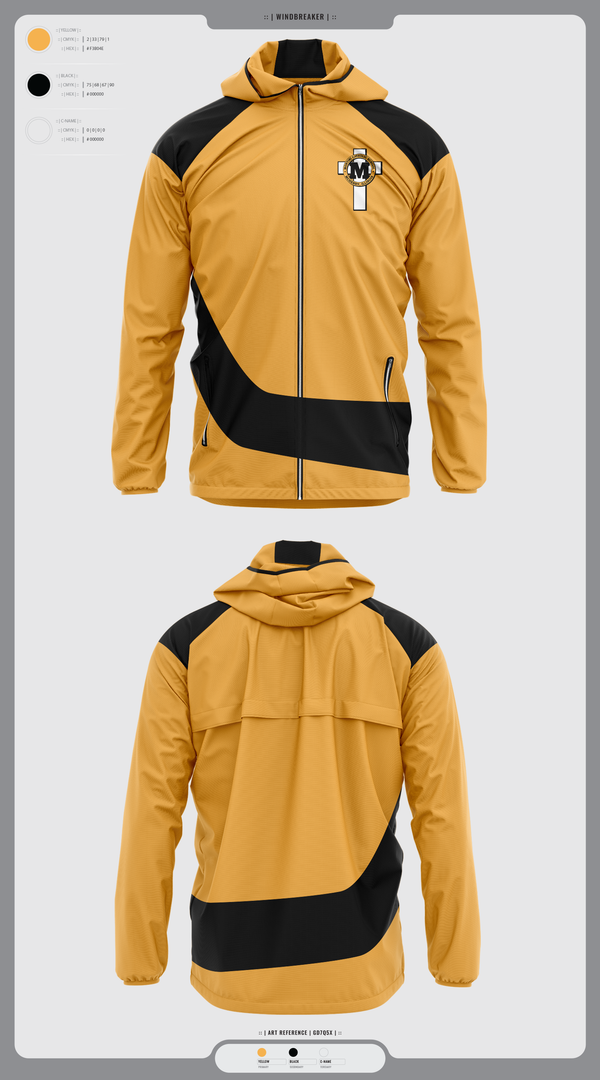 Windbreaker, Montini Catholic School, Spirit Store, Teamtime, Team time, sublimation, custom sports apparel, team uniforms, spirit wear, spiritwear, sports uniforms, custom shirts, team store, custom team store, fundraiser sports, apparel fundraiser