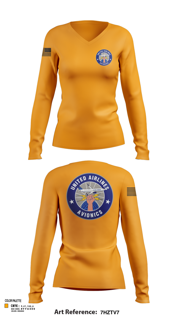 Womens Long Sleeve Vneck Shirt, 482FW, , Teamtime, Team time, sublimation, custom sports apparel, team uniforms, spirit wear, spiritwear, sports uniforms, custom shirts, team store, custom team store, fundraiser sports, apparel fundraiser