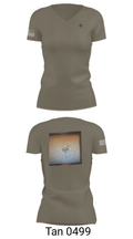 86 MXO 44204429 Women's Short Sleeve V-neck Shirt - 68