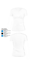 Andrew Kyle Media 34263741 Women's Short Sleeve V-neck Shirt - 18