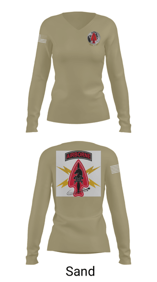 Womens Long Sleeve Vneck Shirt, Usasoc, Army, Teamtime, Team time, sublimation, custom sports apparel, team uniforms, spirit wear, spiritwear, sports uniforms, custom shirts, team store, custom team store, fundraiser sports, apparel fundraiser