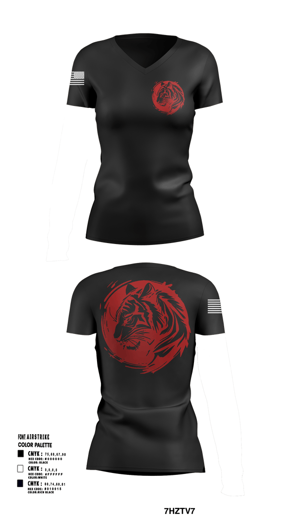 Womens Short Sleeve Vneck Shirt, 312th HR CO, A1 Postal, Army, Teamtime, Team time, sublimation, custom sports apparel, team uniforms, spirit wear, spiritwear, sports uniforms, custom shirts, team store, custom team store, fundraiser sports, apparel fundraiser