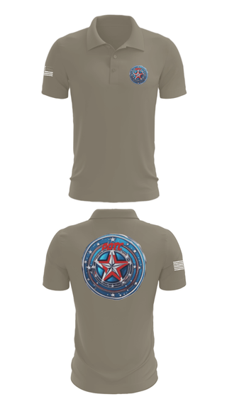 Short Sleeve Performance Polo, Defenders of the Coast, Army, Teamtime, Team time, sublimation, custom sports apparel, team uniforms, spirit wear, spiritwear, sports uniforms, custom shirts, team store, custom team store, fundraiser sports, apparel fundraiser