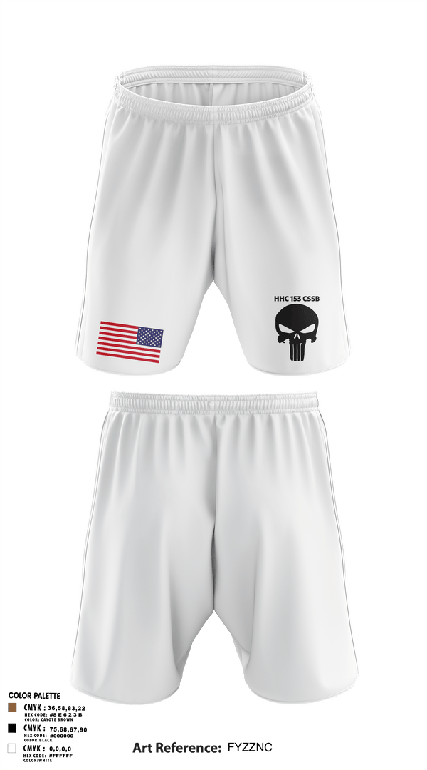 Athletic Shorts With Pockets, HHC 153 CSSB, National Guard, Teamtime, Team time, sublimation, custom sports apparel, team uniforms, spirit wear, spiritwear, sports uniforms, custom shirts, team store, custom team store, fundraiser sports, apparel fundraiser