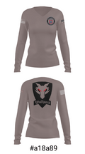1-82nd CAB 46571810 Women's Long Sleeve V-neck Shirt - 10