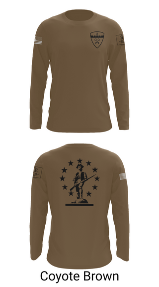 Long Sleeve Performance Shirt, 2nd Company Governor's Foot Guard, , Teamtime, Team time, sublimation, custom sports apparel, team uniforms, spirit wear, spiritwear, sports uniforms, custom shirts, team store, custom team store, fundraiser sports, apparel fundraiser