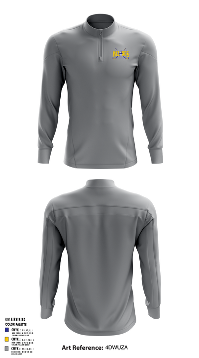 Washingtonville Ice Hockey Club 31203968 Quarter Zip Jacket - 4
