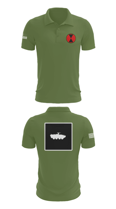 RECCE 67362725 Short Sleeve Performance Polo - 47
