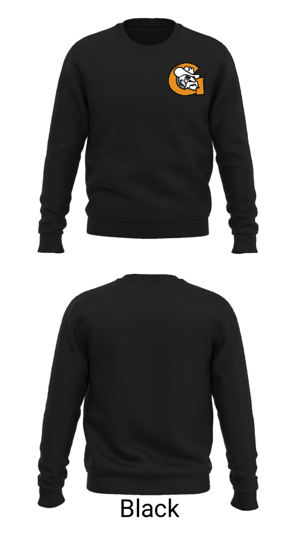 Crew Neck Sweatshirt, Grant Middle School, Spirit Store, Teamtime, Team time, sublimation, custom sports apparel, team uniforms, spirit wear, spiritwear, sports uniforms, custom shirts, team store, custom team store, fundraiser sports, apparel fundraiser