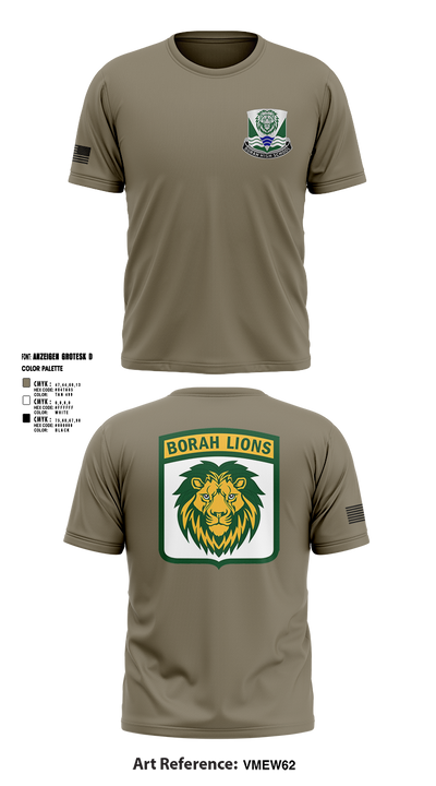 Borah High School JROTC 12046819 Short Sleeve Performance Shirt - 1