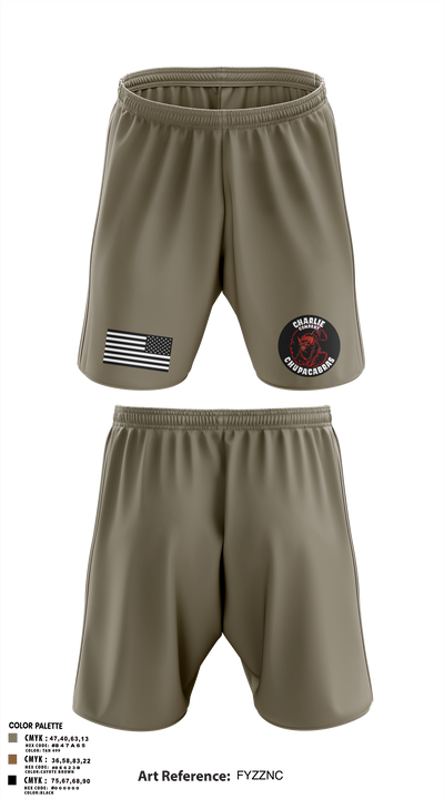 C Co Chupacabras Athletic Shorts With Pockets - 1