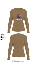 Defenders of the Coast 55922542 Women's Long Sleeve V-neck Shirt - 2