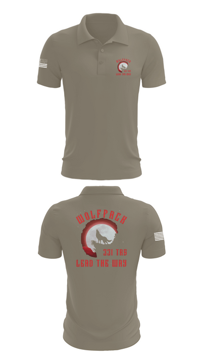 331 TRS / FLT 154 WOLFPACK 75262694 Short Sleeve Performance Polo - 67