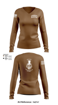 APSU RANGER CHALLENGE 6778670 Women's Long Sleeve V-neck Shirt - 2