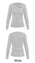 Southwestern High School 45571017 Women's Long Sleeve V-neck Shirt - 6