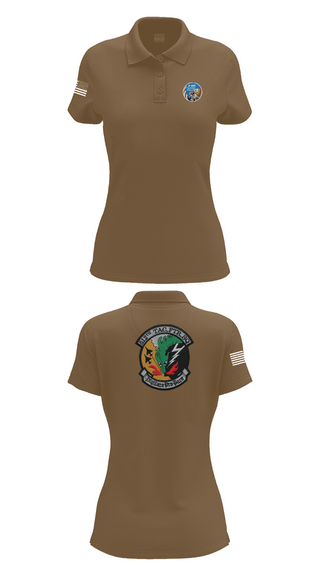 Womens Short Sleeve Performance Polo, 512th Dragons, , Teamtime, Team time, sublimation, custom sports apparel, team uniforms, spirit wear, spiritwear, sports uniforms, custom shirts, team store, custom team store, fundraiser sports, apparel fundraiser