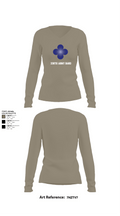 338th Army Band 31554965 Women's Long Sleeve V-neck Shirt - 62