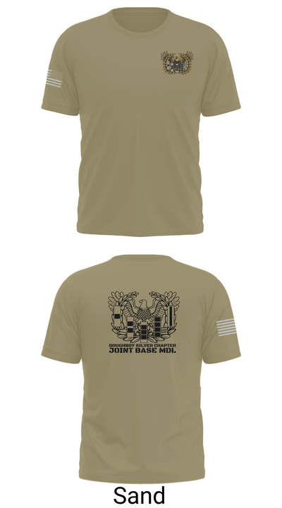 Doughboy Silver Chapter 49538479 Short Sleeve Performance Shirt - 91