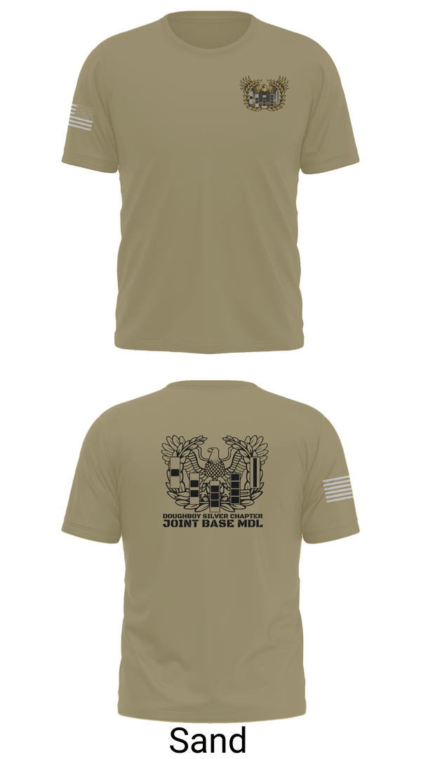 Short Sleeve Performance Shirt, Doughboy Silver Chapter, National Guard, Teamtime, Team time, sublimation, custom sports apparel, team uniforms, spirit wear, spiritwear, sports uniforms, custom shirts, team store, custom team store, fundraiser sports, apparel fundraiser