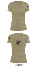 MS ADT SECFOR 6944936 Women's Short Sleeve V-neck Shirt - 88