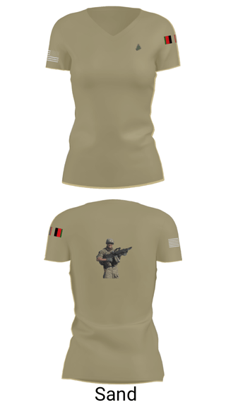 Womens Short Sleeve Vneck Shirt, MS ADT SECFOR, Army, Teamtime, Team time, sublimation, custom sports apparel, team uniforms, spirit wear, spiritwear, sports uniforms, custom shirts, team store, custom team store, fundraiser sports, apparel fundraiser