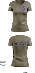 VFW Post 8191 1921777 Women's Short Sleeve V-neck Shirt - 5