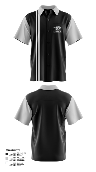 Short Sleeve Bowling Jersey, Plymouth Bowling, Bowling, Teamtime, Team time, sublimation, custom sports apparel, team uniforms, spirit wear, spiritwear, sports uniforms, custom shirts, team store, custom team store, fundraiser sports, apparel fundraiser