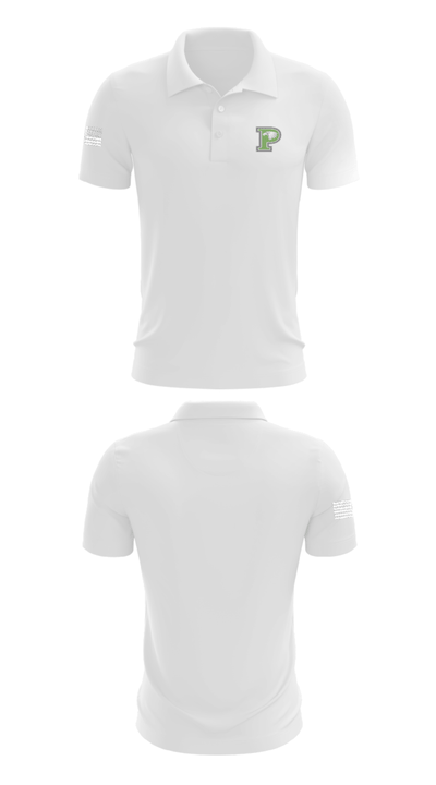 Pleasanton High School Golf 76209526 Short Sleeve Performance Polo - 9