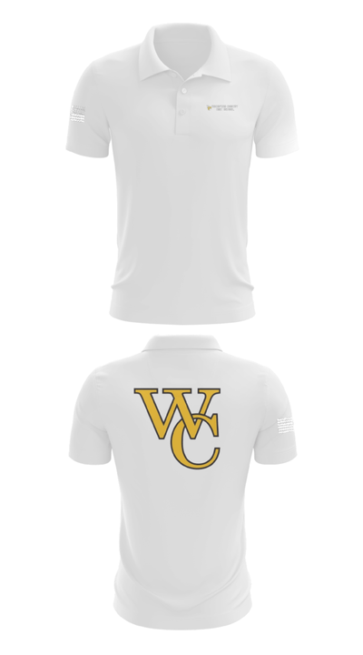 Woodford County High School Golf 78348992 Short Sleeve Performance Polo - 9