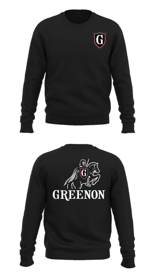 Crew Neck Sweatshirt, Greenon Knights, Women's Volleyball, Teamtime, Team time, sublimation, custom sports apparel, team uniforms, spirit wear, spiritwear, sports uniforms, custom shirts, team store, custom team store, fundraiser sports, apparel fundraiser