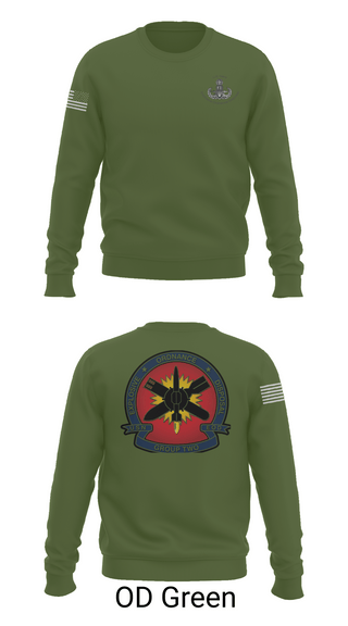Crew Neck Sweatshirt, EODMU 2, , Teamtime, Team time, sublimation, custom sports apparel, team uniforms, spirit wear, spiritwear, sports uniforms, custom shirts, team store, custom team store, fundraiser sports, apparel fundraiser
