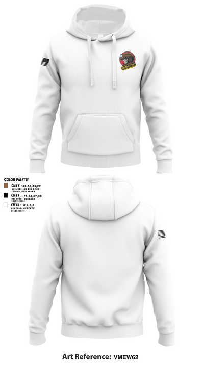 C BTRY, 5-4 ADAR Hoodie - 2