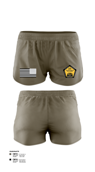 Womens Shorts, Phoenix H2F, Army, Teamtime, Team time, sublimation, custom sports apparel, team uniforms, spirit wear, spiritwear, sports uniforms, custom shirts, team store, custom team store, fundraiser sports, apparel fundraiser