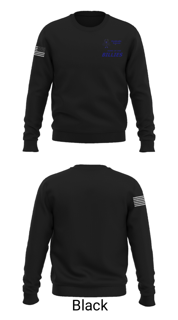 Crew Neck Sweatshirt, Monticello High School Cheer, Cheer, Teamtime, Team time, sublimation, custom sports apparel, team uniforms, spirit wear, spiritwear, sports uniforms, custom shirts, team store, custom team store, fundraiser sports, apparel fundraiser