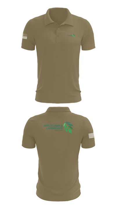 Moils Lawn and landscape 2540388 Short Sleeve Performance Polo - 9