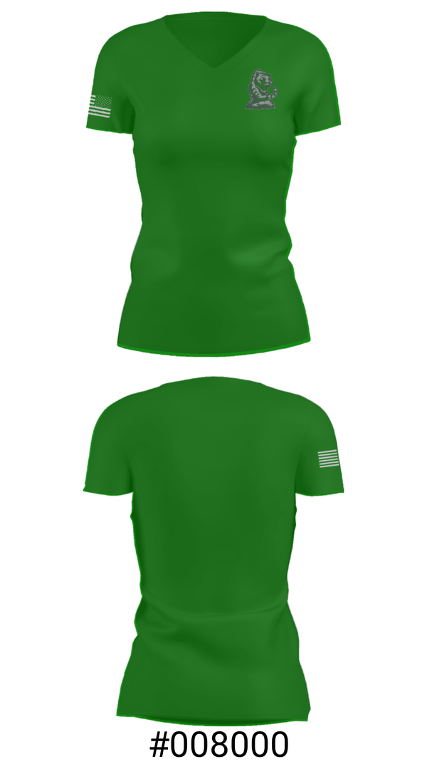 Women's Short Sleeve Vneck Shirt, Jackson Reed High School Track, Track & Field, Teamtime, Team time, sublimation, custom sports apparel, team uniforms, spirit wear, spiritwear, sports uniforms, custom shirts, team store, custom team store, fundraiser sports, apparel fundraiser