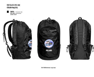 Gear Bag, POLARS, Air Force, Teamtime, Team time, sublimation, custom sports apparel, team uniforms, spirit wear, spiritwear, sports uniforms, custom shirts, team store, custom team store, fundraiser sports, apparel fundraiser