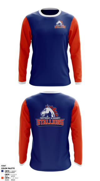 Long Sleeve Performance Shirt, Southeast Alamance High School Wrestling, Wrestling, Teamtime, Team time, sublimation, custom sports apparel, team uniforms, spirit wear, spiritwear, sports uniforms, custom shirts, team store, custom team store, fundraiser sports, apparel fundraiser