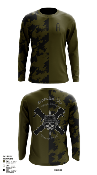 Long Sleeve Performance Shirt, ApApache, , Teamtime, Team time, sublimation, custom sports apparel, team uniforms, spirit wear, spiritwear, sports uniforms, custom shirts, team store, custom team store, fundraiser sports, apparel fundraiser