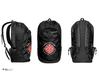 Gear Bag, Winchester Fire Department, Fire Department, Teamtime, Team time, sublimation, custom sports apparel, team uniforms, spirit wear, spiritwear, sports uniforms, custom shirts, team store, custom team store, fundraiser sports, apparel fundraiser