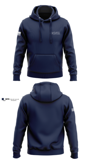 Hoodie, Atlantic Sapphire, Army, Teamtime, Team time, sublimation, custom sports apparel, team uniforms, spirit wear, spiritwear, sports uniforms, custom shirts, team store, custom team store, fundraiser sports, apparel fundraiser